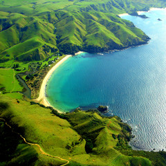 Taupo Bay, Nieuw-Zeeland