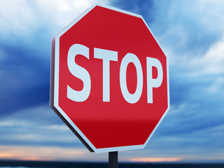 Stop sign