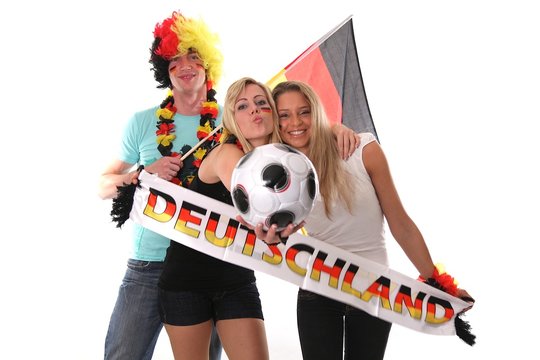 Fußball Fan Deutschland