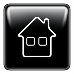 black home button vector