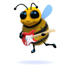 Johnny guitar honeybee (in 3d)