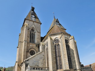 Fototapeta na wymiar Kolegiata Sainte-Eugénie de Varzy (58)