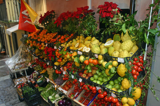 market fruit stand
