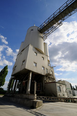 Obraz premium betonowy silos