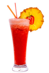 Tropical Cocktail Rebecca Louise isolated on white