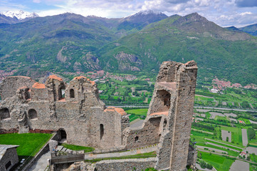 VALLE DI SUSA VISTA DALLA SACRA DI SAN MICHELE