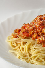 Spaghetti a la Bolognese