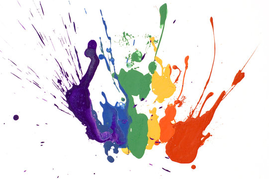 rainbow paint