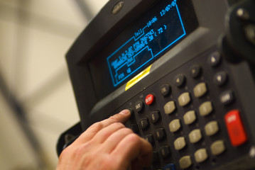 Touch panel user code security