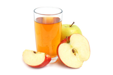Fototapeta na wymiar Apple juice