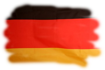 Flagge Deutschland abstrakt