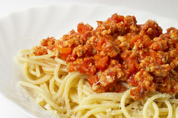 Spaghetti a la Bolognese