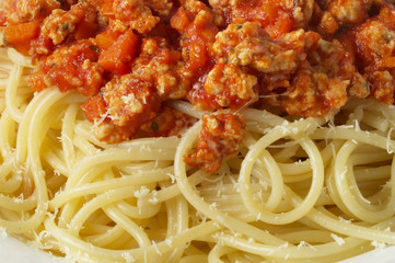 Spaghetti a la Bolognese