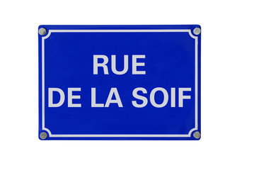Rue de la soif