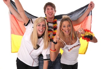 Fußball Fan Deutschland
