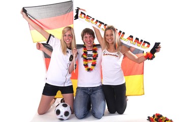 Fußball Fan Deutschland