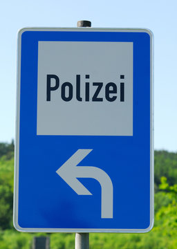 Hinweisschild