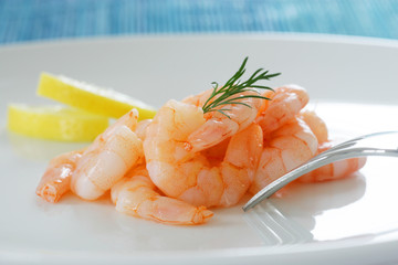 Salade Crevette Bleue