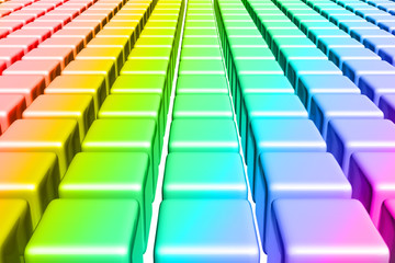 Fototapeta premium Social Rainbow