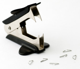 Anti stapler isolated on white background
