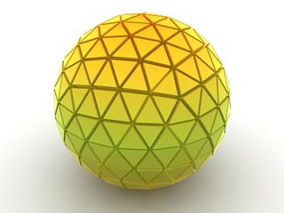 three-dimensional sphere. 3d
