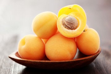 fresh apricots