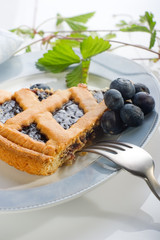 blueberry cake - crostata di mirtilli