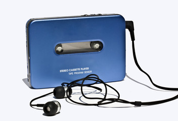 Portable Cassette Tape Player