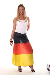 Fußball Fan Deutschland