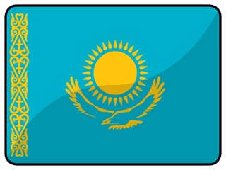drapeau kazakhstan flag