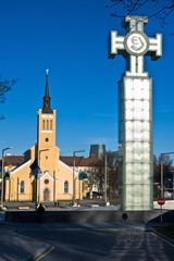 Obraz premium Independence War Victory Column in Tallinn