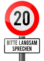 20 - Verkehrszeichen