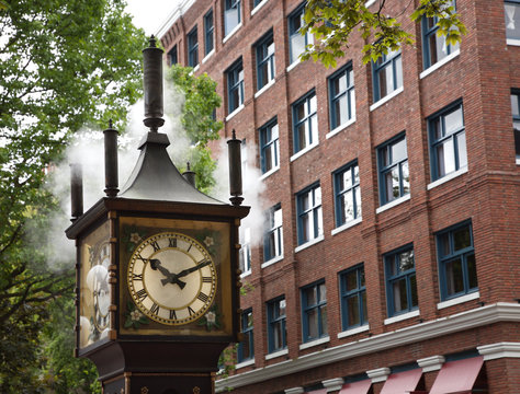 Steam Clock In Gastown