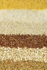  Various grains close up © Elenathewise