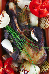 tasty meat served inside bowl