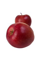 dark red apples