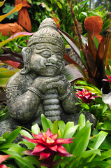 Obraz premium Schlafender Troll