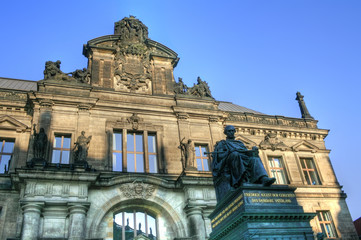 Fototapeta na wymiar Dresden - Residenzschloss