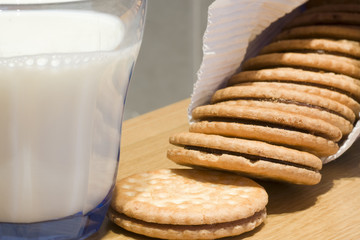 cookies and milk
