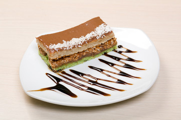 delicious cake .