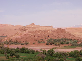 Village berbère dans l'Atlas marocain