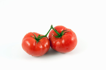 Due pomodori freschi