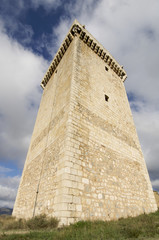 medieval tower in Daroca, Spain