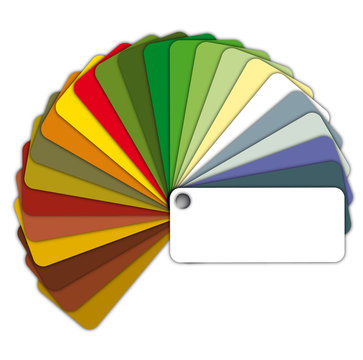 Farbf&auml;cher Color Chart