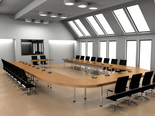 Conference of halls