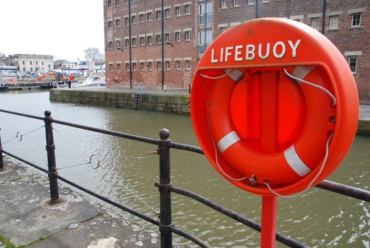 Buoy Foam Lifesaving Ring In Marine