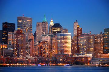Obraz premium Hudson River, New York City