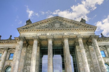 Naklejka premium Berlin - Reichstag