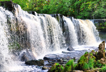 Waterfall in Keila Joa, Estonia