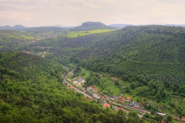 Elbsandsteingebirge - Festung K&ouml;nigstein